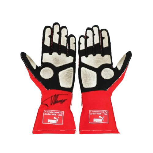 2014 Fernando Alonso Race Scuderia Ferrari F1 Gloves