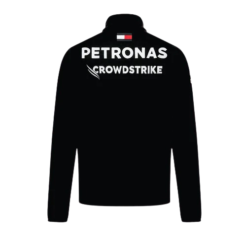 Mercedes 2023 F1 Mens Softshell Jacket Black
