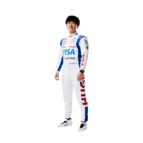 F1 Yuki Tsunoda 2024 Formula One Team RB Visa Cash App Racing Suit