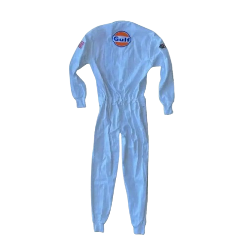 Michael Delaney Steve McQueen Le Mans 1971 Embroidery Race Suit