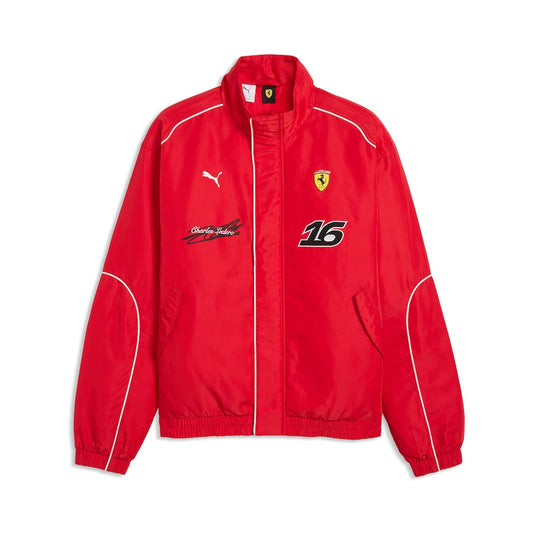 Scuderia Ferrari Charles Leclerc Driver Racing Jacket - Unisex