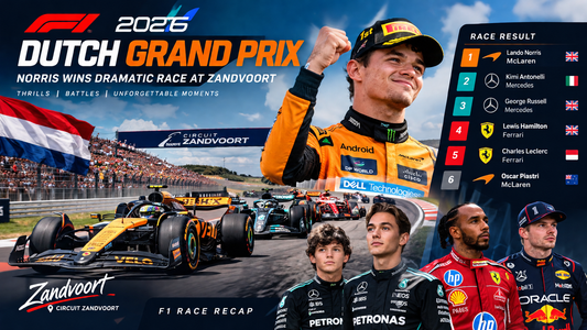 2026 Dutch Grand Prix: Norris Wins at Zandvoort | F1 Race Recap