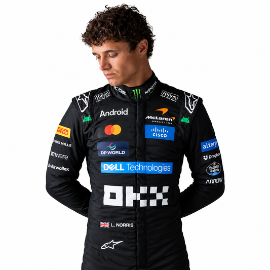 Lando Norris 2026 McLaren Italian Grand Prix F1 Racing Suit