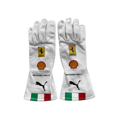 2025 Scuderia Ferrari F1 Team Monza GP Driver Replica Gloves
