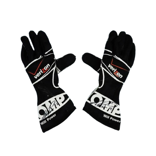 2011 Will Power Team Penske OMP IndyCar Gloves