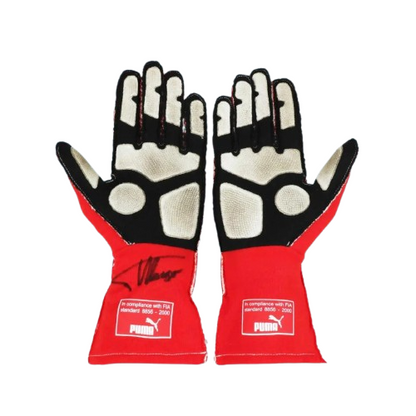 2014 Fernando Alonso Race Scuderia Ferrari F1 Gloves