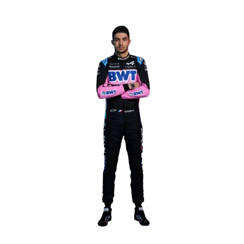 Esteban Ocon 2024 BWT F1 Team Alpine Racing Suit