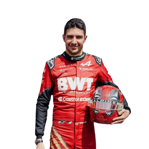 New 2024 Esteban Ocon BelgianGP BWT F1 Team Alpine X Deadpool & Wolverine BelgianGP Racing Suit