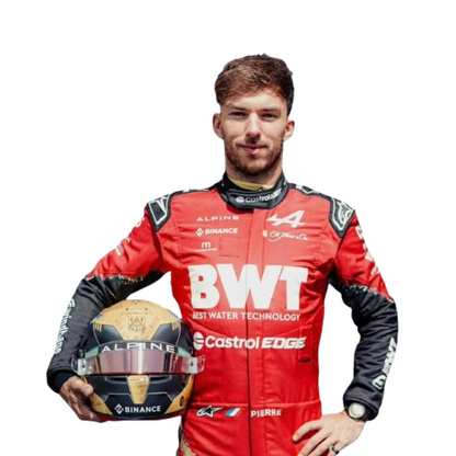 2024 New Pierre Gasly BWT F1 Team Alpine Belgian GP Racing Suit