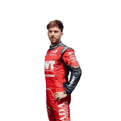 2024 New Pierre Gasly BWT F1 Team Alpine Belgian GP Racing Suit