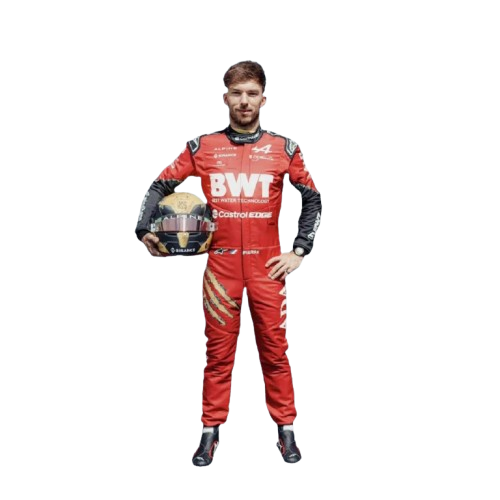 2024 New Pierre Gasly BWT F1 Team Alpine Belgian GP Racing Suit