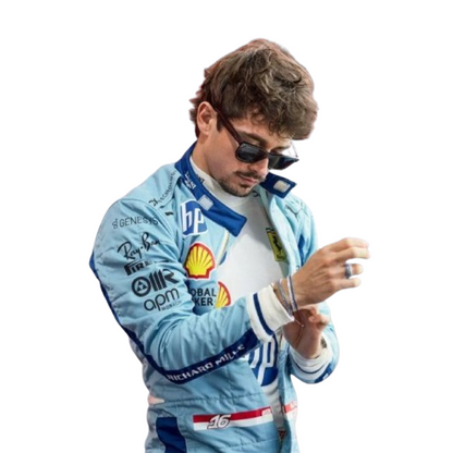 Scuderia Ferrari HP 2024 Miami Grand Prix Race Suit F1 Charles Leclrec