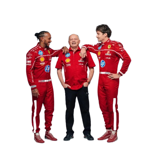 2025 Charles Leclerc Scuderia Ferrari Hp Formula 1 Race Suit