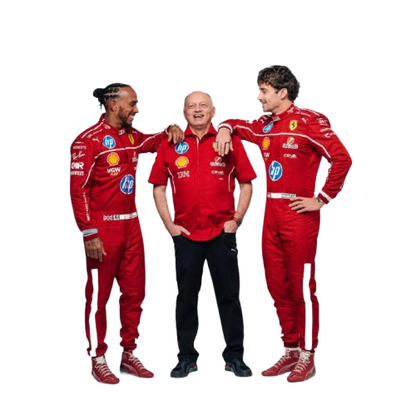 2025 Charles Leclerc Scuderia Ferrari Hp Formula 1 Race Suit