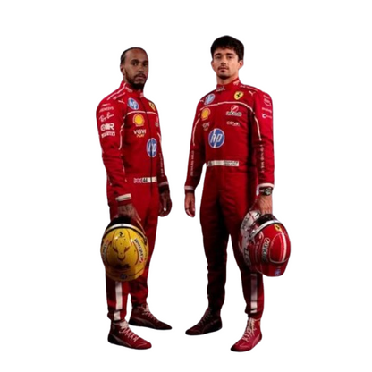 2025 Charles Leclerc Scuderia Ferrari Hp Formula 1 Race Suit