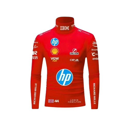 Lewis Hamilton Ferrari F1 Performance Compression Shirt