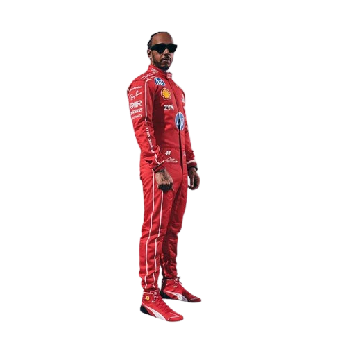 Lewis Hamilton 2026 Ferrari Monza Replica Racing Suit