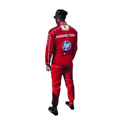 Lewis Hamilton 2026 Ferrari Monza Replica Racing Suit