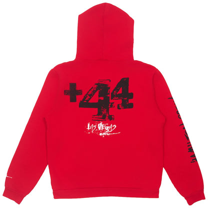 +44 Vegas Dayz Pullover Hoodie - Unisex - Cherry Red
