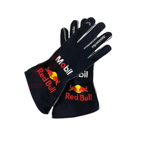 2025 Max Verstappen Red Bull F1 Race Gloves – Replica Driver Edition
