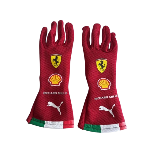 Charles Leclerc 2026 Monaco GP Ferrari F1 Racing Gloves