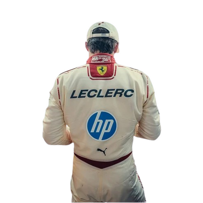 Charles Leclerc 2026 Ferrari Monaco GP Replica Racing Suit