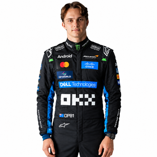Oscar Piastri 2026 McLaren Italian Grand Prix F1 Racing Suit Replica