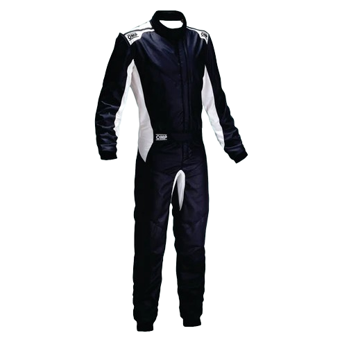 OMP ONE S Nomex Black Kart Racing Suit