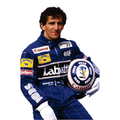 Alain Prost 1993 Embroidery f1 race suit