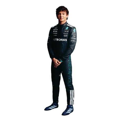 Andrea Kimi Antonelli 2025 Mercedes f1 suit