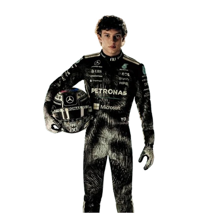 Andrea Kimi 2026 New Adidas Y3 Mercedes F1  Replica Suit