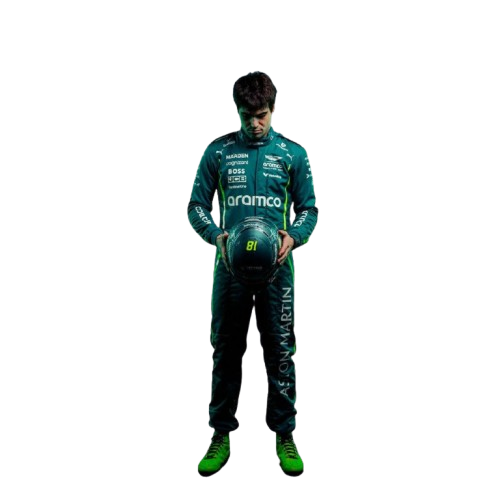 2025 Lance Stroll Aston Martin Aramco F1 Race Suit