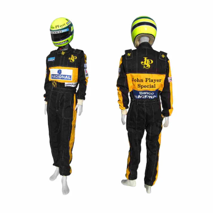 Ayrton Senna 1985 Jps Embroidery f1 race suit