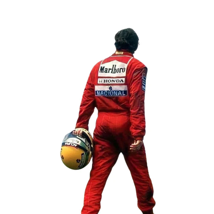 Ayrton Senna 1991 Embroidery Mclaren f1 suit