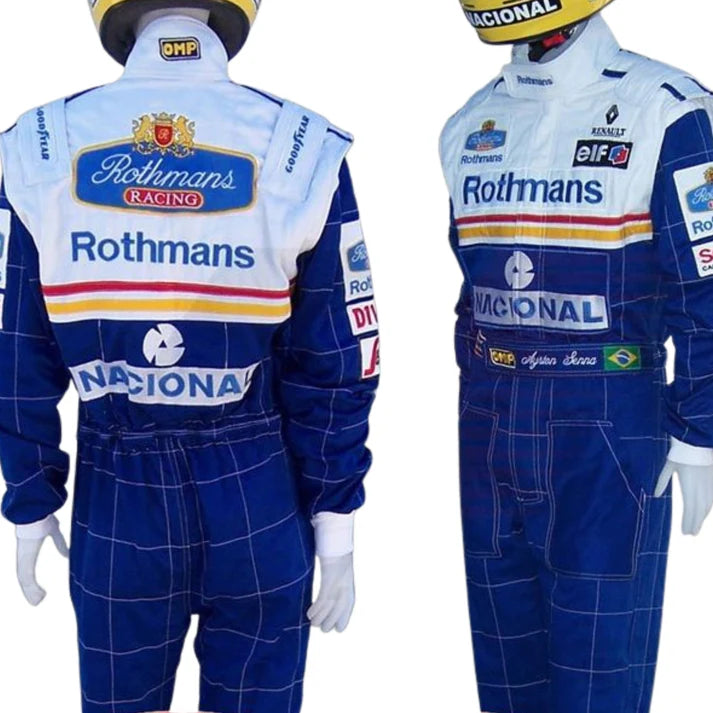 Ayrton Senna 1994 Rothmans Williams f1 race suit