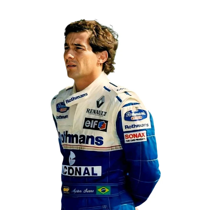 Ayrton Senna 1994 Rothmans Williams f1 race suit