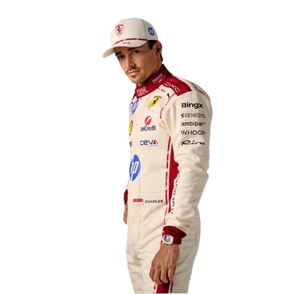 Charles Leclerc 2026 Ferrari Monaco GP Replica Racing Suit