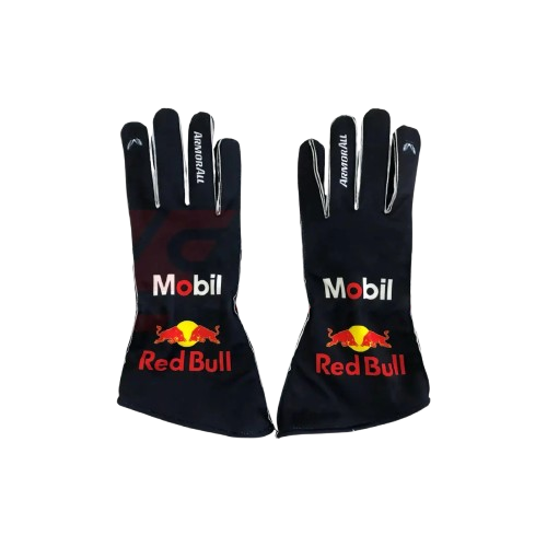 2025 Max Verstappen Red Bull F1 Race Gloves – Replica Driver Edition
