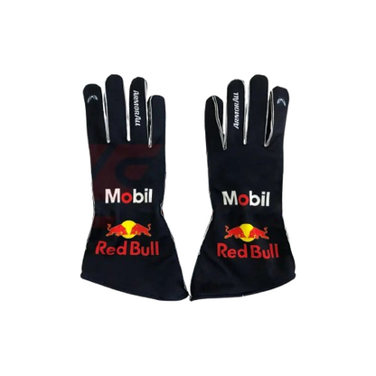 2025 Max Verstappen Red Bull F1 Race Gloves – Replica Driver Edition