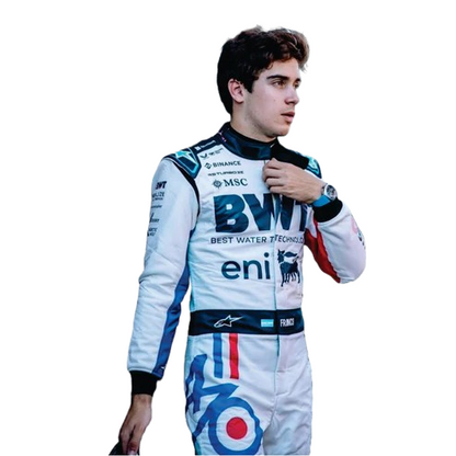 Franco Colapinto 2025 New Spanish GP BWT Alpine f1 suit