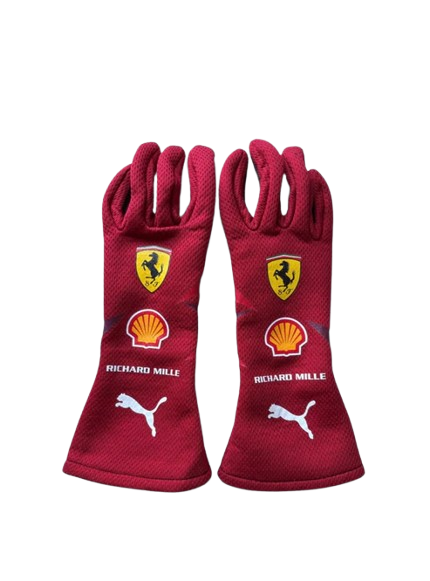 2025 F1 Scuderia Ferrari Hp Las Vegas Racing Gloves