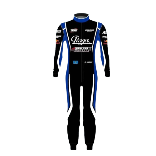 G.Barbee Customized Praga Go Kart Racing Suit