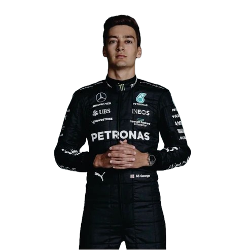 George Russell 2023 Mercedes f1 suit