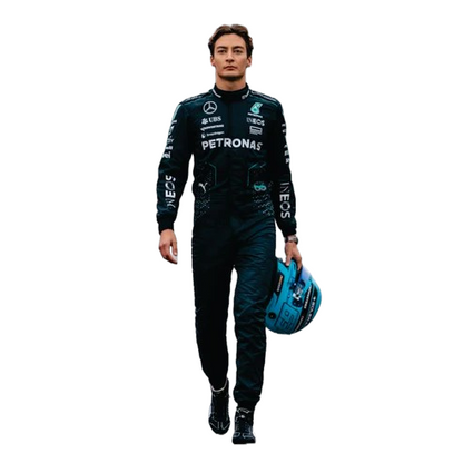 George Russell 2024 Mercedes f1 suit