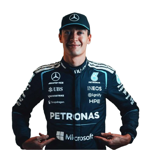 George Russell New 2026 Mercedes F1 Suit