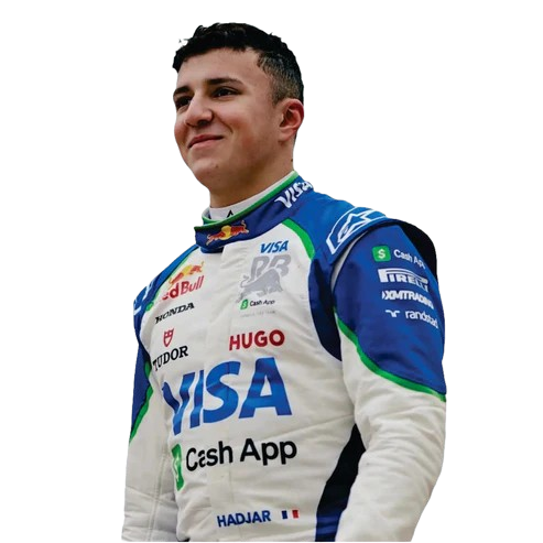 Isack Hadjar 2025 Visa Cash App RB F1 Team Replica Racing Suit