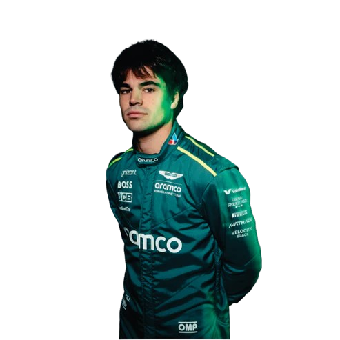 Lance Stroll 2024 Aston Martin f1 race suit