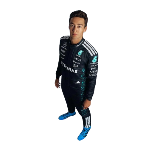 George Russell 2025 Mercedes AMG F1 Race Sui