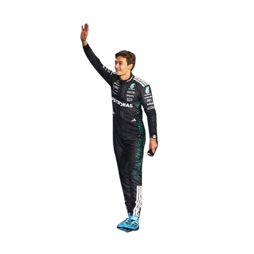 George Russell 2025 Mercedes AMG F1 Race Sui