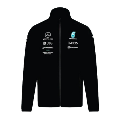 Mercedes F1 Mens Softshell Jacket Black X-large